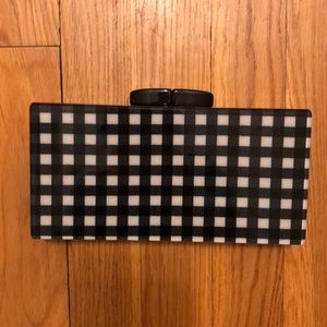 Tuckernuck Gingham clutch